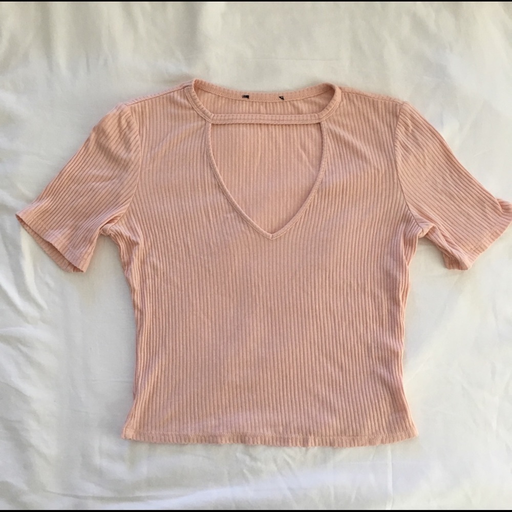 5 for $25 - Pink Crop Top